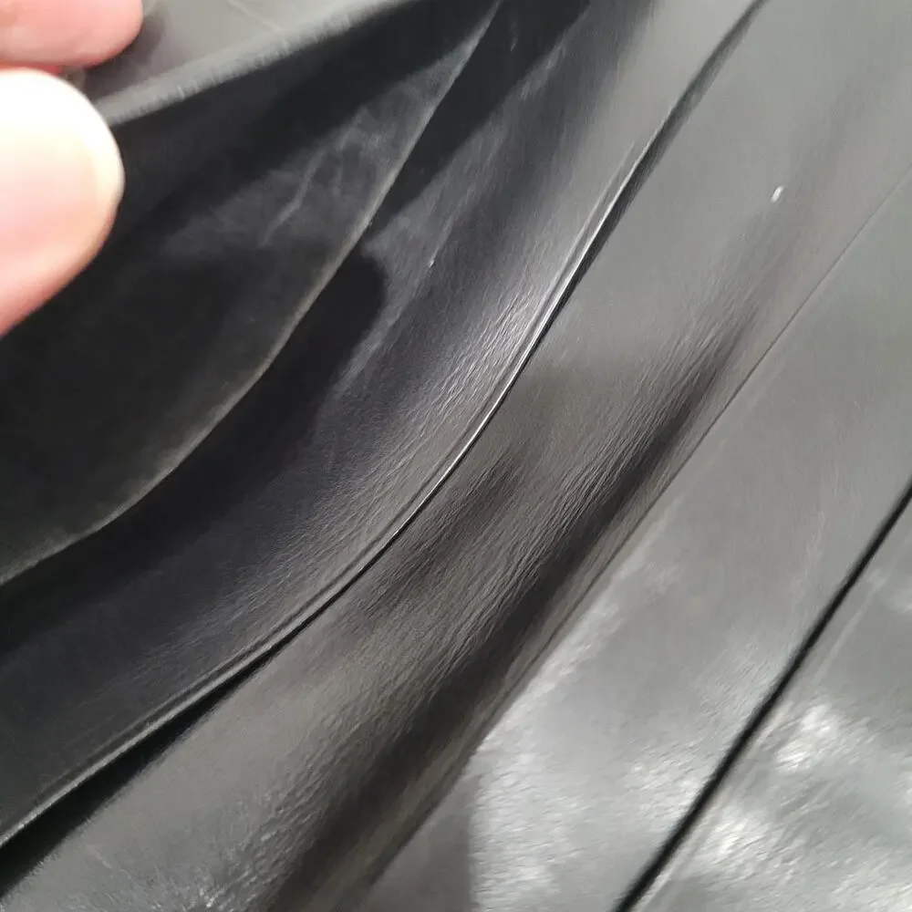 Hunting World Black Wallet Long Checkbook Card Holder Leather Bifold‎ Italian